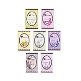 HuaYang 7 Taste Scented Fragrance Home Wardrobe Drawer Car Perfume Sachet Bag Mini Pouch(Violet/Lemon/Rose/Jasmine/Lily/Cologne/Lavender)