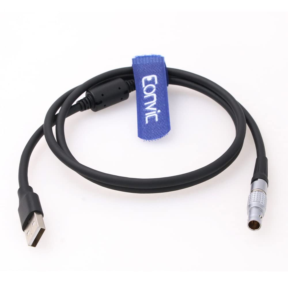 Eonvic 5 Pin Male to USB Timecode Cable for Ambient Tiny Lockit ACN-TL Timecode Generator