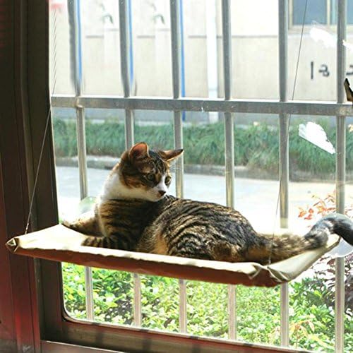 Pets Hammock - Sunny Seat Window Mounted Cat Bed - Comfortable Pet Hanging Bed Hammock