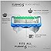 Gillette Fusion ProGlide Manual Men's Razor Blade Refills, 12 Count, Mens Razors/Blades