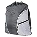 Damero Drawstring Backpack, Lightweight Sport Gym Shoulder Bag Sack pack Rucksack with Reflective Tapes, Perfect for Travel, School, Exercise.