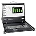 Tripp Lite B021-000-17 KVM Console Unit 1U Rackmount with 19-Inch LCD