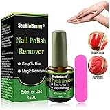Magic Soak-Off Gel Nail Polish Remover, Professional Remover Nail Polish Delete Primer Acrylic Clean Degreaser For Nail Art Lacquer, Easily & Quickly