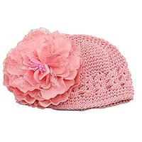 Sannysis Flower Toddlers Infant Baby Girl Lace Hair Band Headband Headwear (Pink)