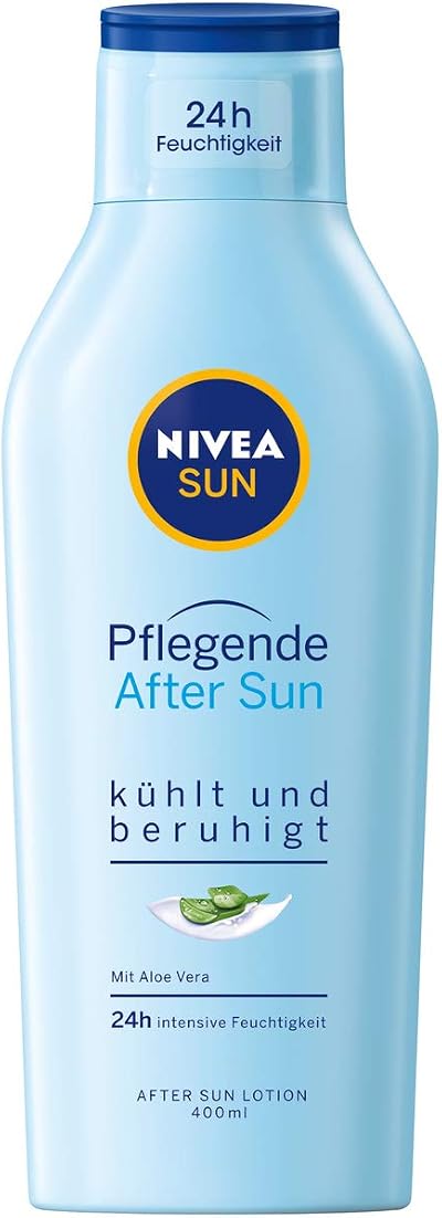Nivea Sun Nourishing After Sun Lotion 400ml Hydrating Soothing Skin Care