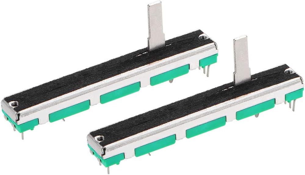 Instrument Accessories uxcell 2pcs Fader Variable Resistors Mixer 60mm