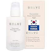 ZIOSTAND OHAVE Night Cream – Hydrating Korean Moisturizer for Instant Hydration & Overnight Skin Comfort – Gentle Face Cream for Women with Botanical Ingredients, 45ml