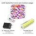 innotree Color Changing Fairy Lights USB Plug in with Remote Dimmable, 33ft 100 LEDs Multi-Colored Firefly Twinkle String Lights for Bedroom Indoor Outdoor Party Wedding Decoration, Copper Wire