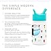 Simple Modern 10oz Summit Kids Water Bottle Thermos with Straw Lid - Dishwasher Safe Vacuum Insulated Double Wall Tumbler Travel Cup 18/8 Stainless Steel -Ice Cream Cones