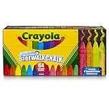 Crayola Sidewalk Chalk, Washable, Outdoor, Gifts for Kids, 64 Count
