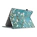 Fintie Case for iPad 4th Generation/iPad 3rd Gen (2012 Model), iPad 2 (2011 Model) 9.7 inch Tablet - [Corner Protection] Multi-Angle Viewing Smart Cover w/Pocket Auto Sleep/Wake, Blossom