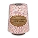 Regency Wraps Baker's Twine Cone, 2046 ft. Colorful String, Cord for Tying Pastry Boxes, Wrapping Baked Goods, Gifts and DIY Crafts, Pack of 1, Red/White