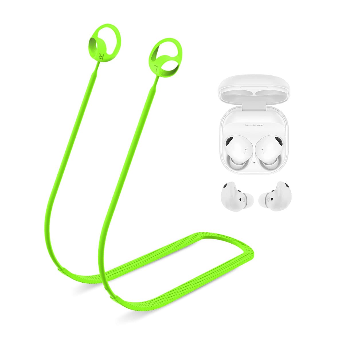 SUIHUOJI for Galaxy Buds 2 Pro Strap, Soft Silicone