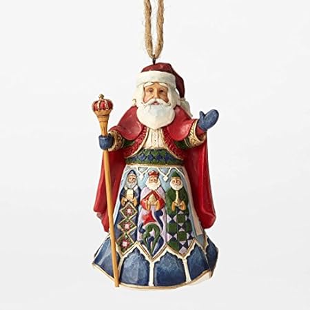 Addobbi Natalizi Jim Shore.Jim Shore Spanish Santa Around The World Christmas Tree Ornament 4053837 Hwc New By Heartwood Creek Amazon It Casa E Cucina