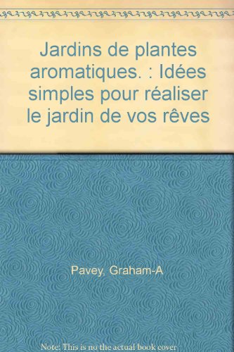 Jardins de plantes aromatiques