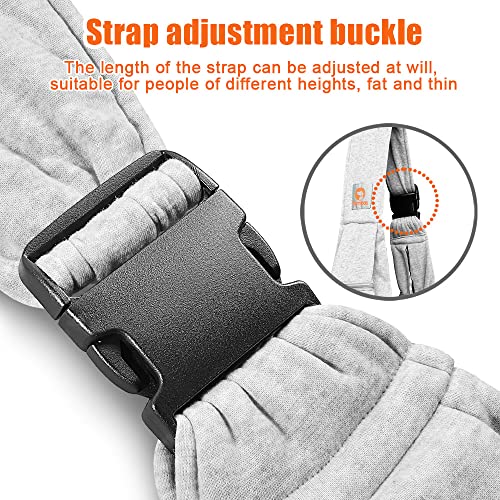 TOMKAS Dog Sling Carrier for Small Dogs pet slings with extra pocket