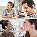Wireless Bluetooth Headphones, CHARM&MAGIC Bluetooth 4.1 Earbuds Stereo Earphones, Lightweight Sports Earphones with Microphone, CVC 6.0 Noise Isolating Sweatproof Headset (Black)