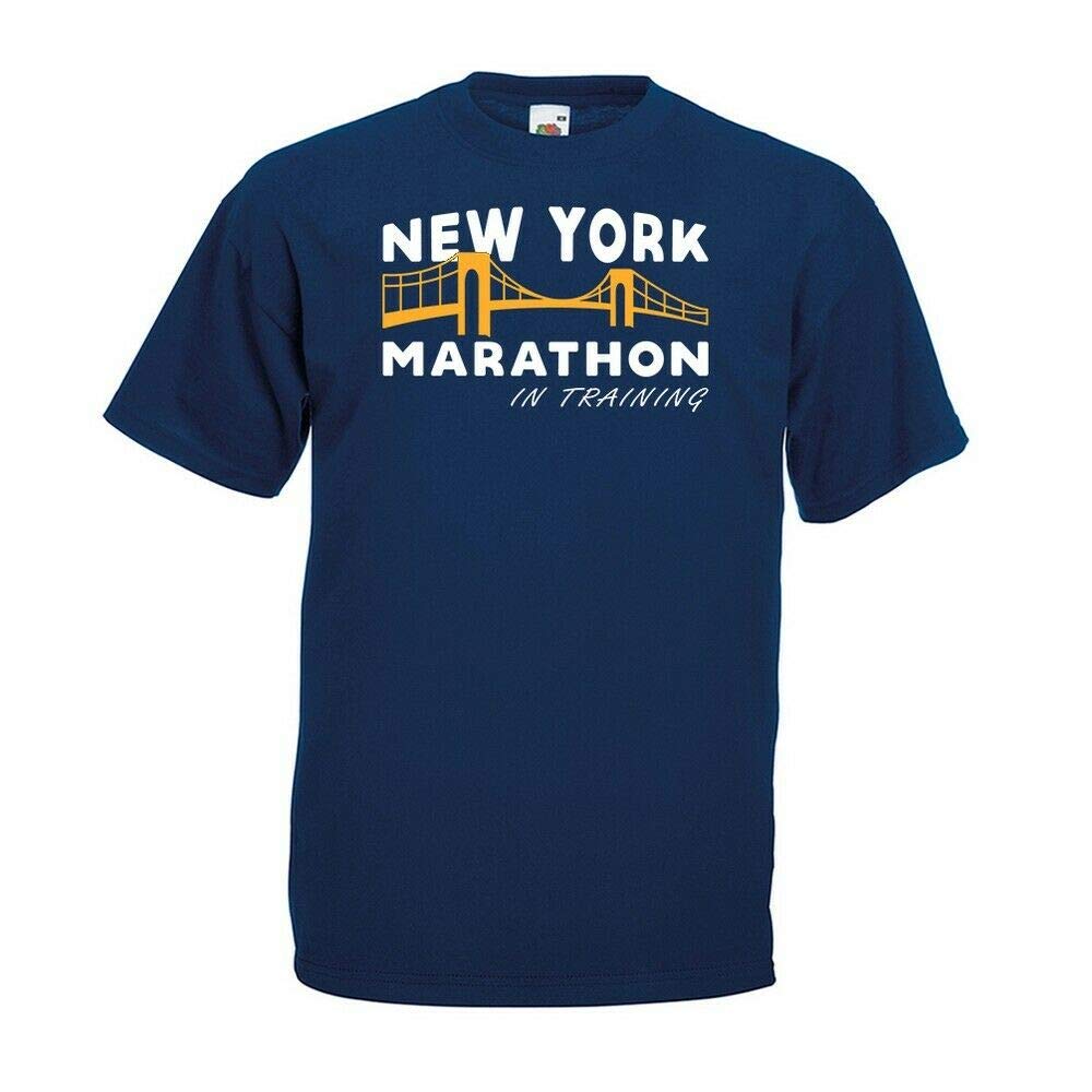 New York Marathon In Training T Shirt Running 2019 Gym Run America Gift