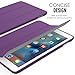 MoKo Case Fit iPad Mini 4 - Slim Lightweight Smart Shell Stand Cover Case with Auto Wake/Sleep Fit iPad Mini 4 (2015 Edition) 7.9 inch iOS Tablet, Purple