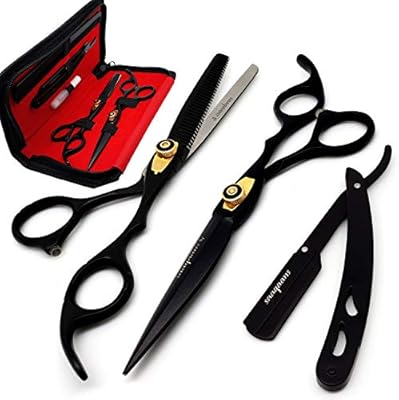 saaqaans professional hair cutting scissors set