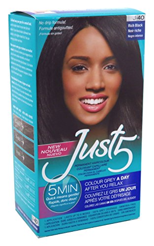 Just 5 Color Natural Rich Black (3 Pack)