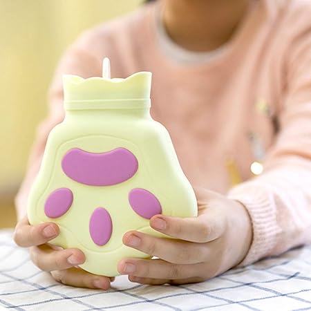 DFVVR - Mini Botella de Agua Caliente de Silicona para microondas ...