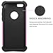 iPhone 5C Case, AUMIAU Hybrid Dual Layer Shock Absorbin Armor Defender Protective Case Cover (Hard Plastic with Soft Silicon) for Apple iPhone 5C