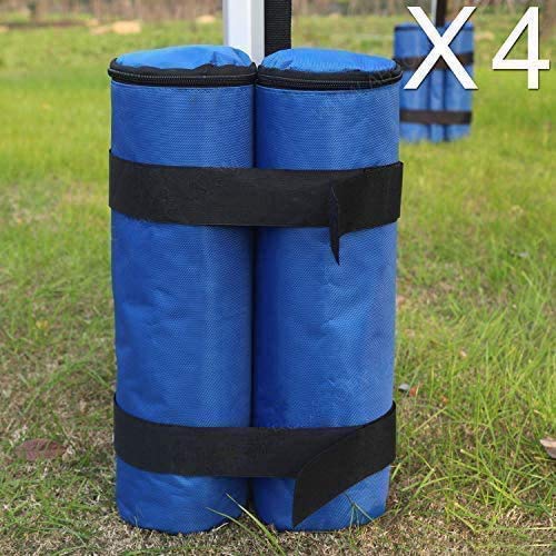 ABCCANOPY 4er Set Standfuß für Pavillon,Sandsack,Blau – Bild 4