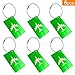 Metal Luggage Tags Green Baggage Suitcases Travel Labels Plane Shape
