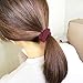 Thick Hair Ties for Women Girls Cute Ponytail Holder Soft Elastics Hairbands Stretchy Bulk Colorful No Pull Non Slip Hair Accessories