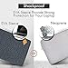 Laptop Sleeve Case for MacBook Air - 15.6 inch Surface Shockproof Vertical Computer Cover Bag with Zipper Pocket Carrying Handle Waterproof for Apple Mac Book Pro