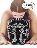 RAE-YOGA Non Skid Antibacterial Bamboo Toe Socks (M-L (8.5 -10), Black)
