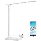 Lepro LED Desk Lamp with USB Charging Port Dimmable
