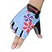 Boodun Biking Gloves, Cycling Gloves Mountain Bike Gloves Antiskid Half Finger Riding Bicycle Climbing Running Gloves for Men Women Child Family Look Couples
