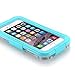 iPhone 8/ iPhone 7 Waterproof Case, [Heavy Duty] Built-in Screen Protector 2 in 1 Clear PC & TPU Rugged Shorkproof Snowproof Dirtproof Waterproof for Swimming Diving Snorkeling(19ft/6m)