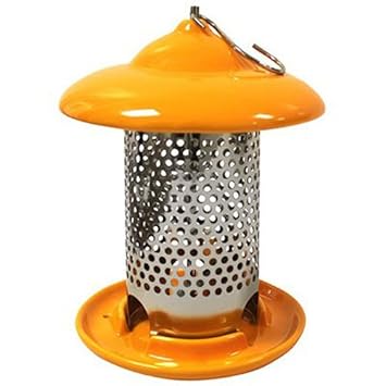 Ceramic Feeder Orange Amazon Co Uk Kitchen Home