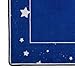 Delta Children Soft Kids Area Rug (2.5 foot x 4 foot) Boys Starry Night | Blue Starts
