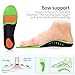 AXCKE Shoe Insoles, Arch Supports Plantar Fasciitis Feet Insoles Orthotics Inserts for Flat Feet, Arch, Pronation, Heel Spurs & Foot Pain(Green,M)thumb 1