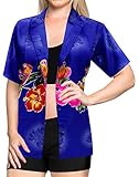 La Leela Women Hawaiian Shirt Beach Top Aloha Holiday Tank Blouses Casual Regular Fit