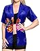 La Leela Women Hawaiian Shirt Beach Top Aloha Holiday Tank Blouses Casual Regular Fit