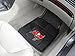 FANMATS 8908 Tampa Bay Buccaneers 2-Piece Heavy Duty Vinyl Car Mat Set, Front Row Floor Mats, All Weather Protection, Universal Fit, Deep Resevoir Design, (Color may Differ)