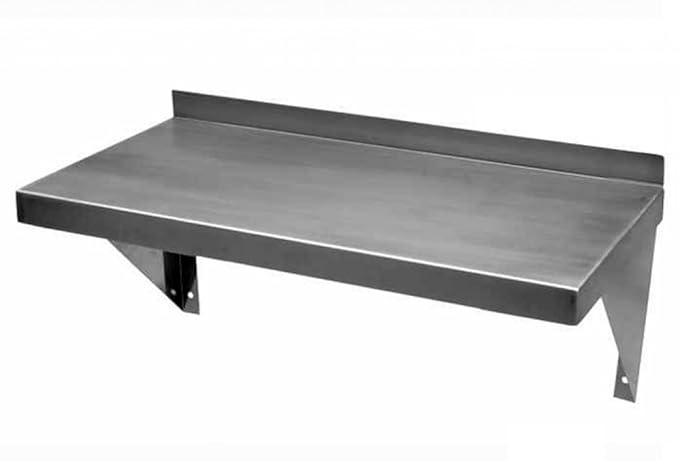 Custom Stainless Steel Wall Shelf (Size : 1500x300x25 mm)