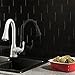 Aspect Peel and Stick Backsplash Ebony Glass Backsplash Tile for Kitchen and Bathrooms (8-Pack)