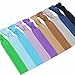 QingHan Elastic Hair Ties Solid No Crease Ouchless Ponytail Holders Rubber Bands For Women Girls Teens and Kids Bows Accessories,100 Ties