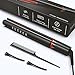 Professional Hair Straightener,2 In 1 Tourmaline Ceramic Flat Iron For Hair Styling With Rotating Adjustable Salon Temperature 250°F-450°F,100-240V for Worldwide Use,1 Inch,Black