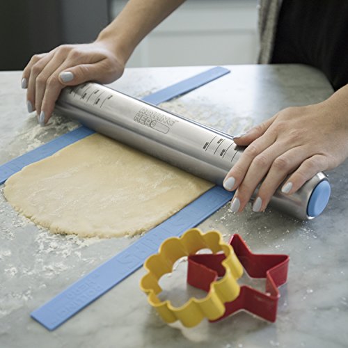 Pie Dough Thickness Guides Silicone Pastry Rails Or Perfection Strips