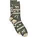 Legendary Whitetails Mens Lucky Deer Hunting Socks