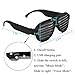 Sourcingbay Pack of 2 LED Flashing Glasses with USB Charger Music Sound Activated for Kids Adults