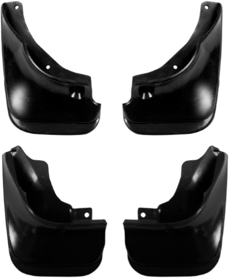 NISTO 4 Front Rear Mud Flap Splash Guard Rubber Right Left For 1991-1995 Toyota Corolla AE100 E100 Sedan