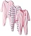 Luvable Friends Baby Snap Sleep and Play, 3 Pack